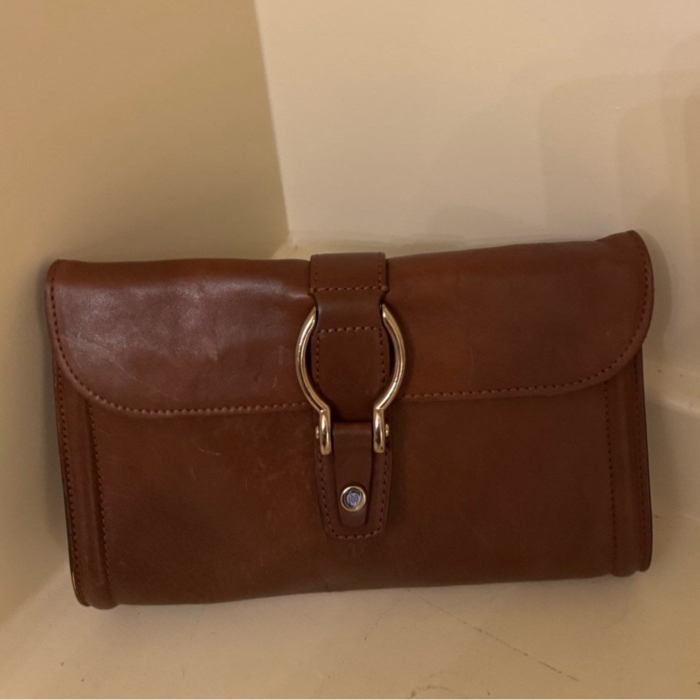 MASSIMO DUTTI Brown Leather Women’s Bag/Wallet